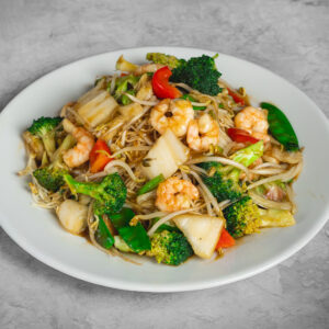 Tallarín Saltado con Langostino