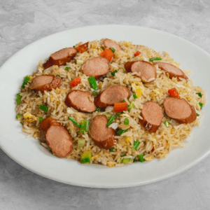 Chaufa Frankfurter (Con Salchicha)