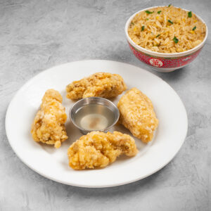 Alitas Fritas y Chaufa - Menú