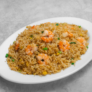 Chaufa con Langostinos