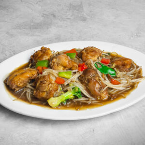 Pollo con Frejolito Chino